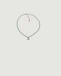 Age Turquosie & Sterling Charm Necklace